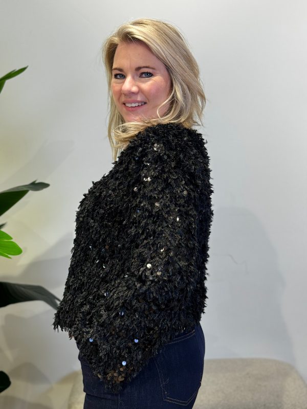Top Jelia zwart - Afbeelding 2