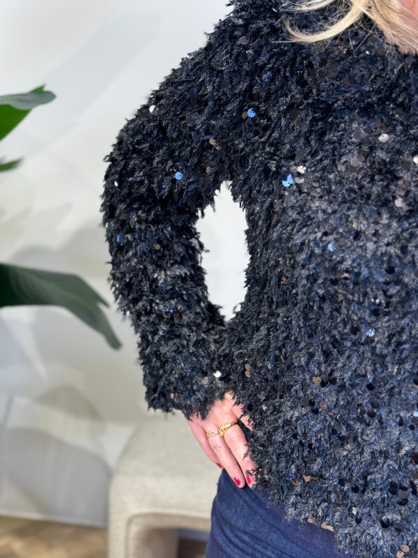 Top Jelia zwart - Afbeelding 4