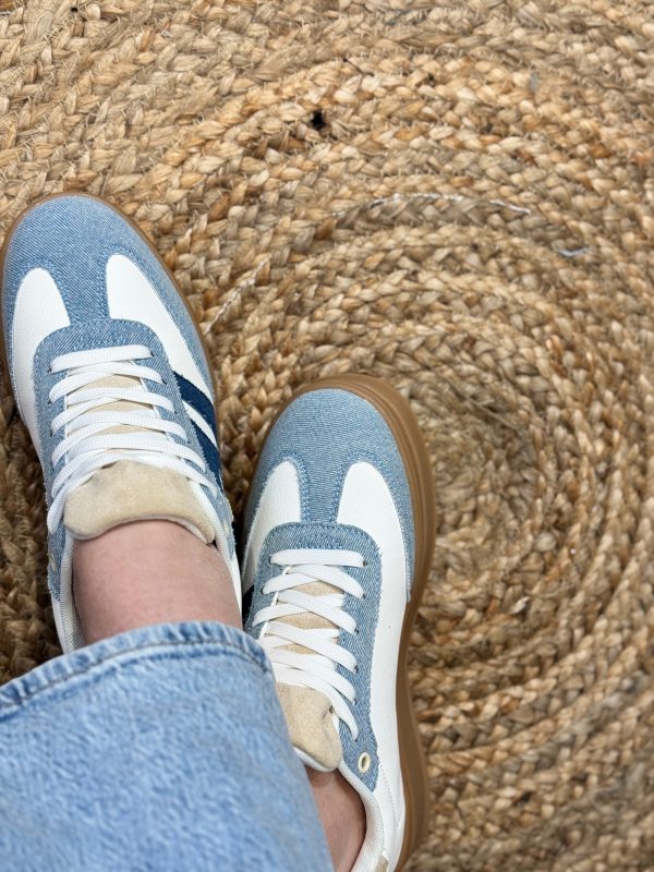 Sneakers denim with combination - Afbeelding 2