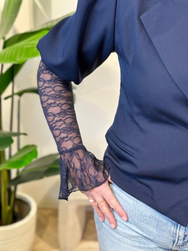 Blazer Lize donkerblauw - Afbeelding 3