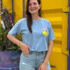 Shirtje Limone jeansblauw