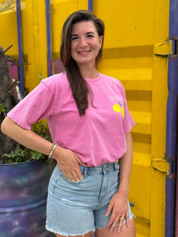 Shirtje Limone roze - Afbeelding 3