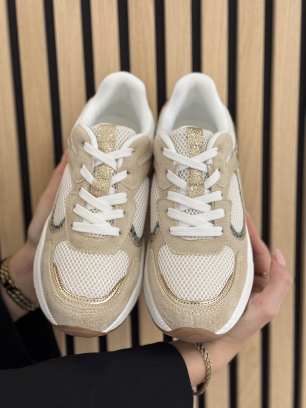Sneakers beige with combination - Afbeelding 2