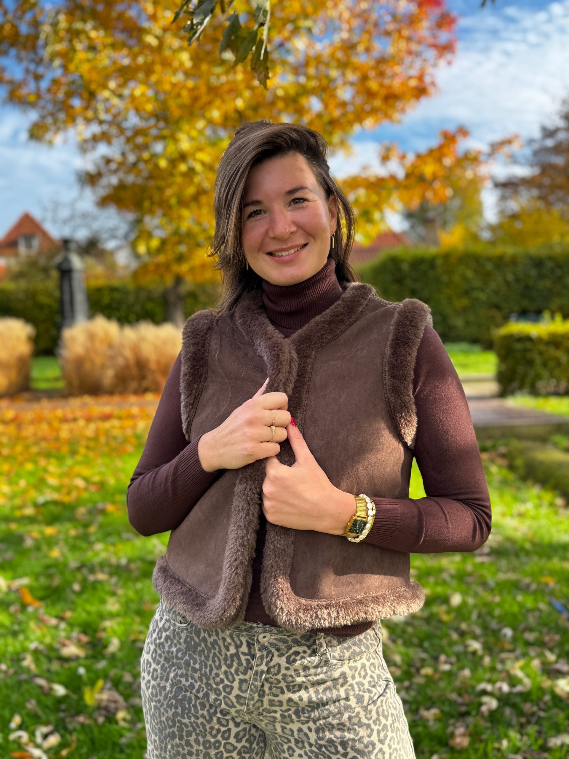 Gilet Nova choco - Afbeelding 3