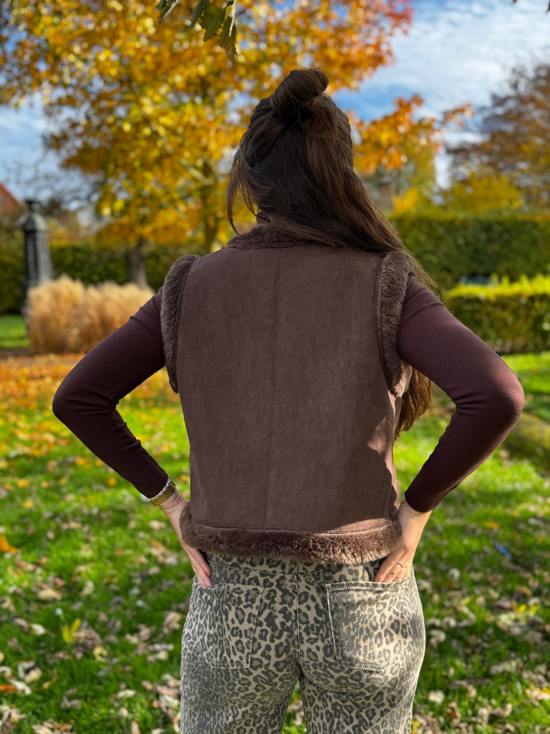 Gilet Nova choco - Afbeelding 7