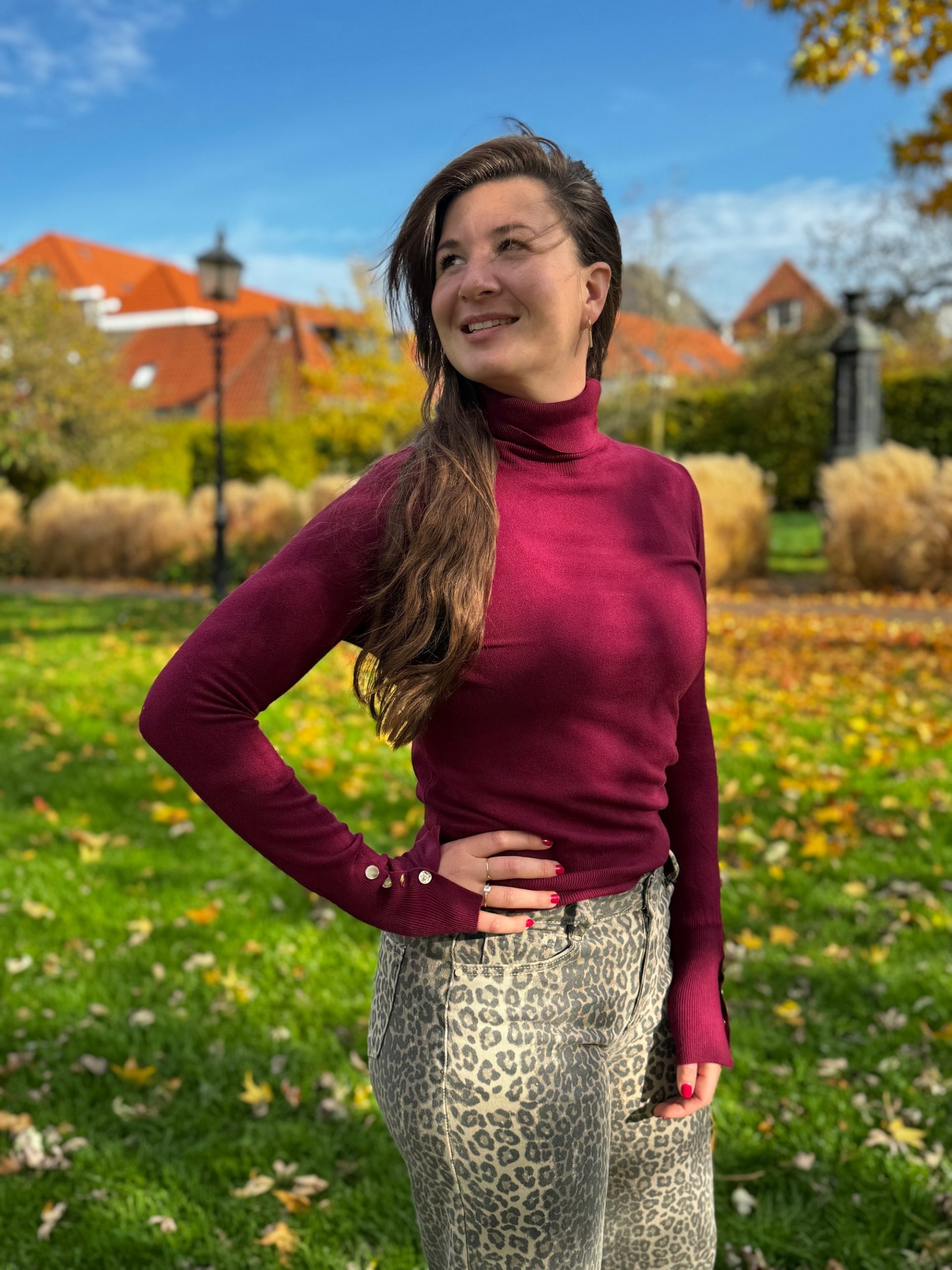 Coltruitje Lina bordeaux - Afbeelding 2