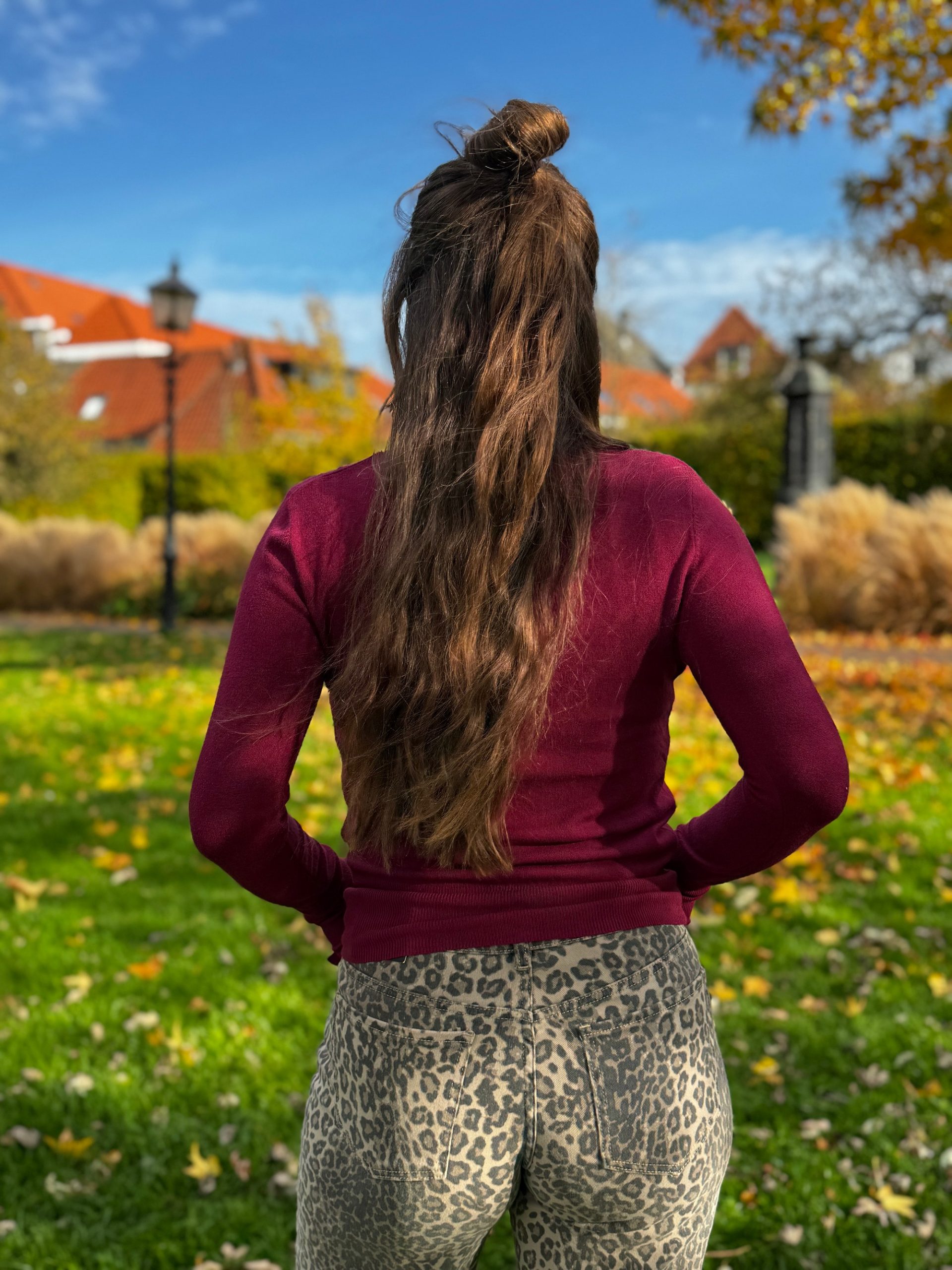 Coltruitje Lina bordeaux - Afbeelding 4