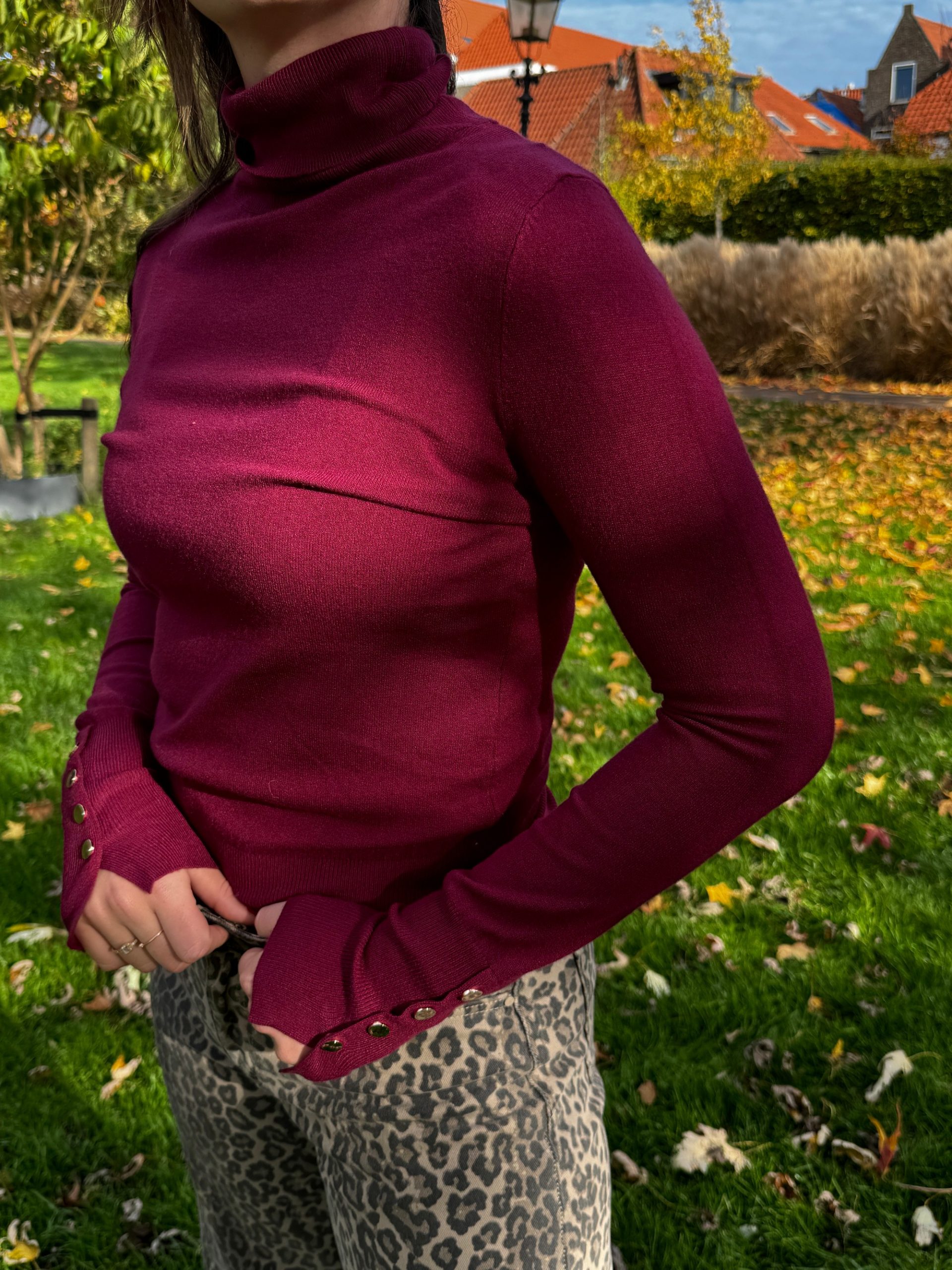 Coltruitje Lina bordeaux - Afbeelding 6