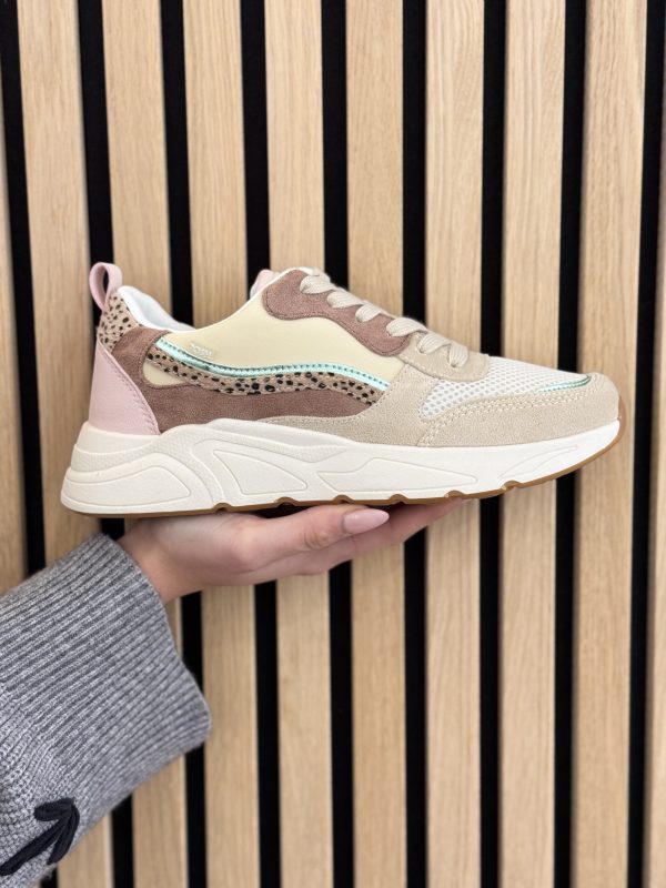 Sneakers beige/blush