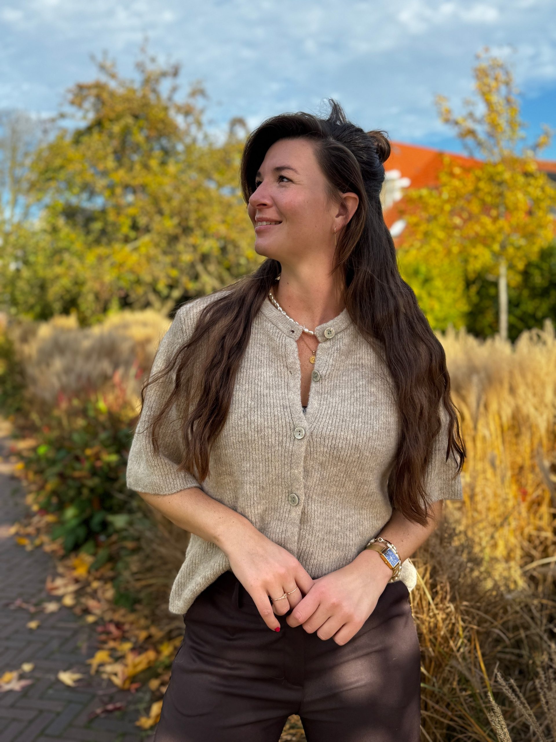 Vestje Paula beige - Afbeelding 3