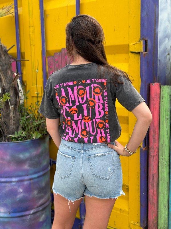 Shirtje Amour grijs - Afbeelding 2