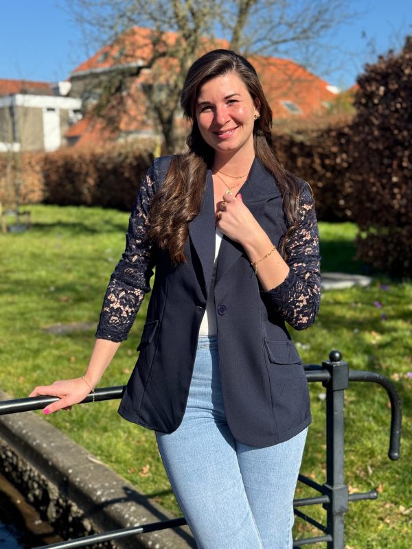 Blazer Aafke donkerblauw - Afbeelding 3