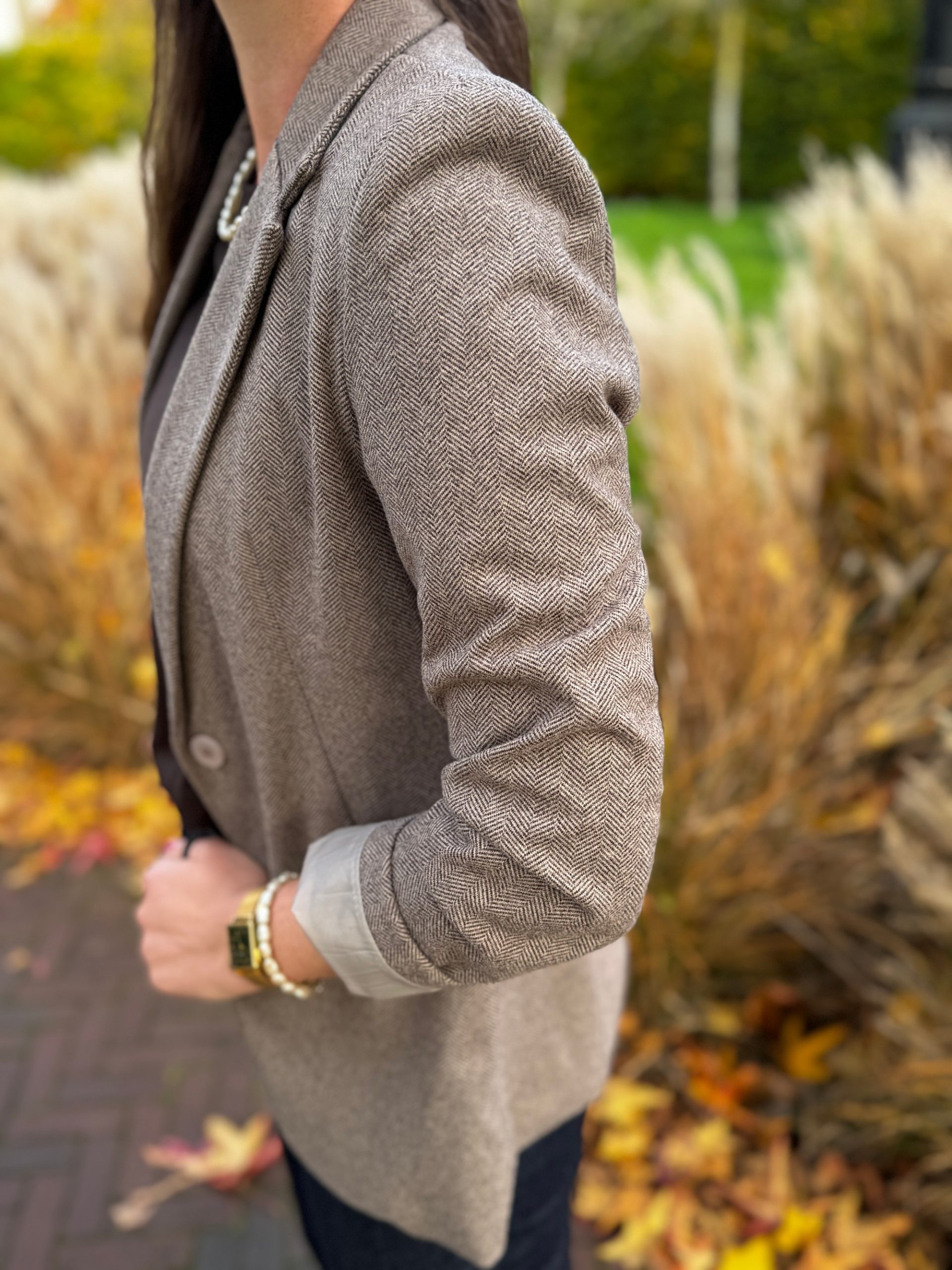 Blazer Nadine taupe - Afbeelding 5
