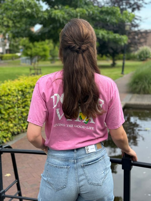 Shirtje Dolce Vita roze - Afbeelding 4