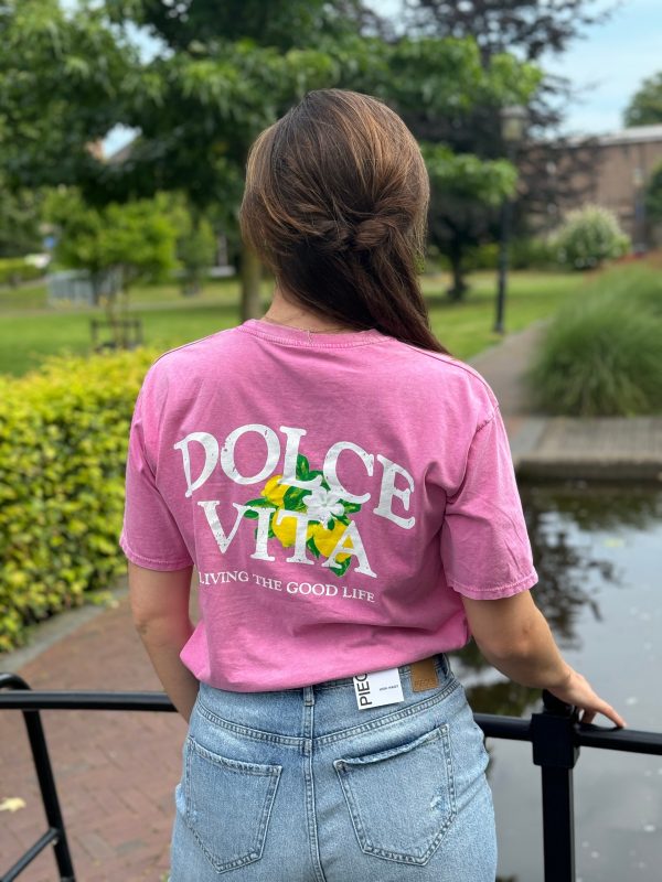 Shirtje Dolce Vita roze - Afbeelding 2