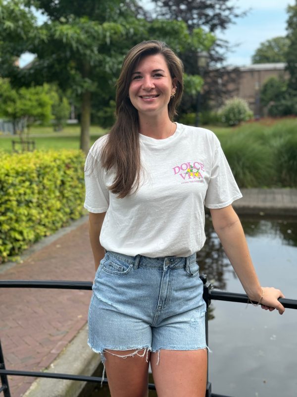 Shirtje Dolce Vita wit - Afbeelding 4