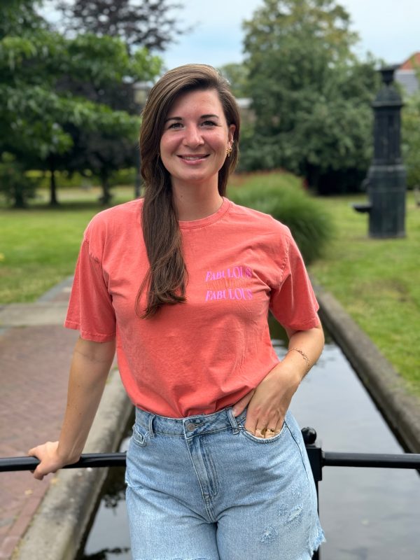 Shirtje Fabulous koraal