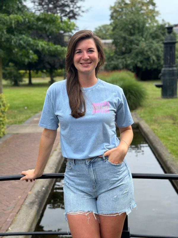 Shirtje Fabulous jeansblauw