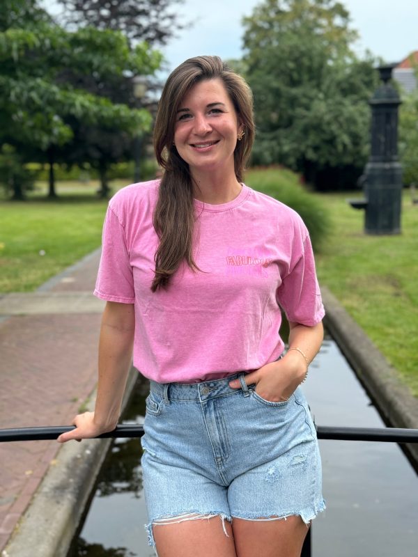Shirtje Fabulous roze - Afbeelding 4