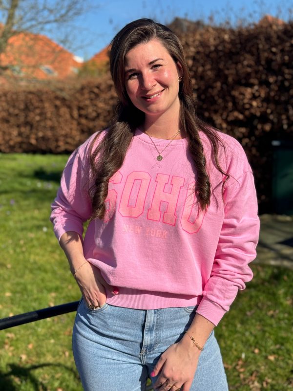 Sweater Soho roze