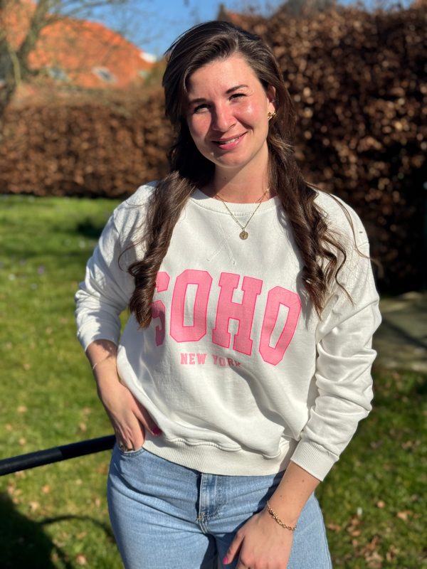 Sweater Soho wit - Afbeelding 2