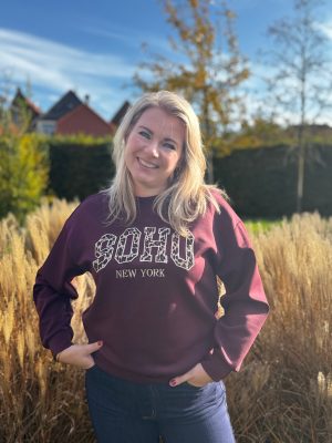 Sweater Soho bordeaux