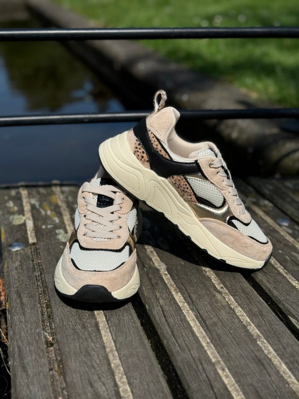 Sneakers beige combi - Afbeelding 3