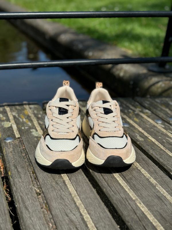 Sneakers beige combi - Afbeelding 2