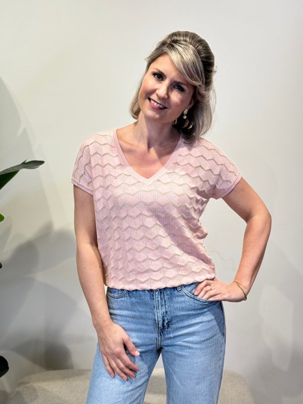 Shirtje Zigzag roze - Afbeelding 6