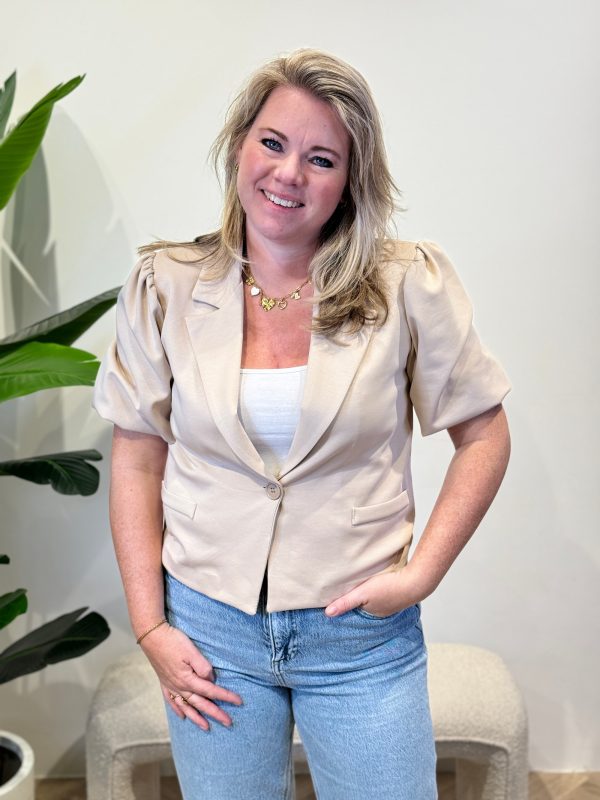 Blazer Gaby beige - Afbeelding 5