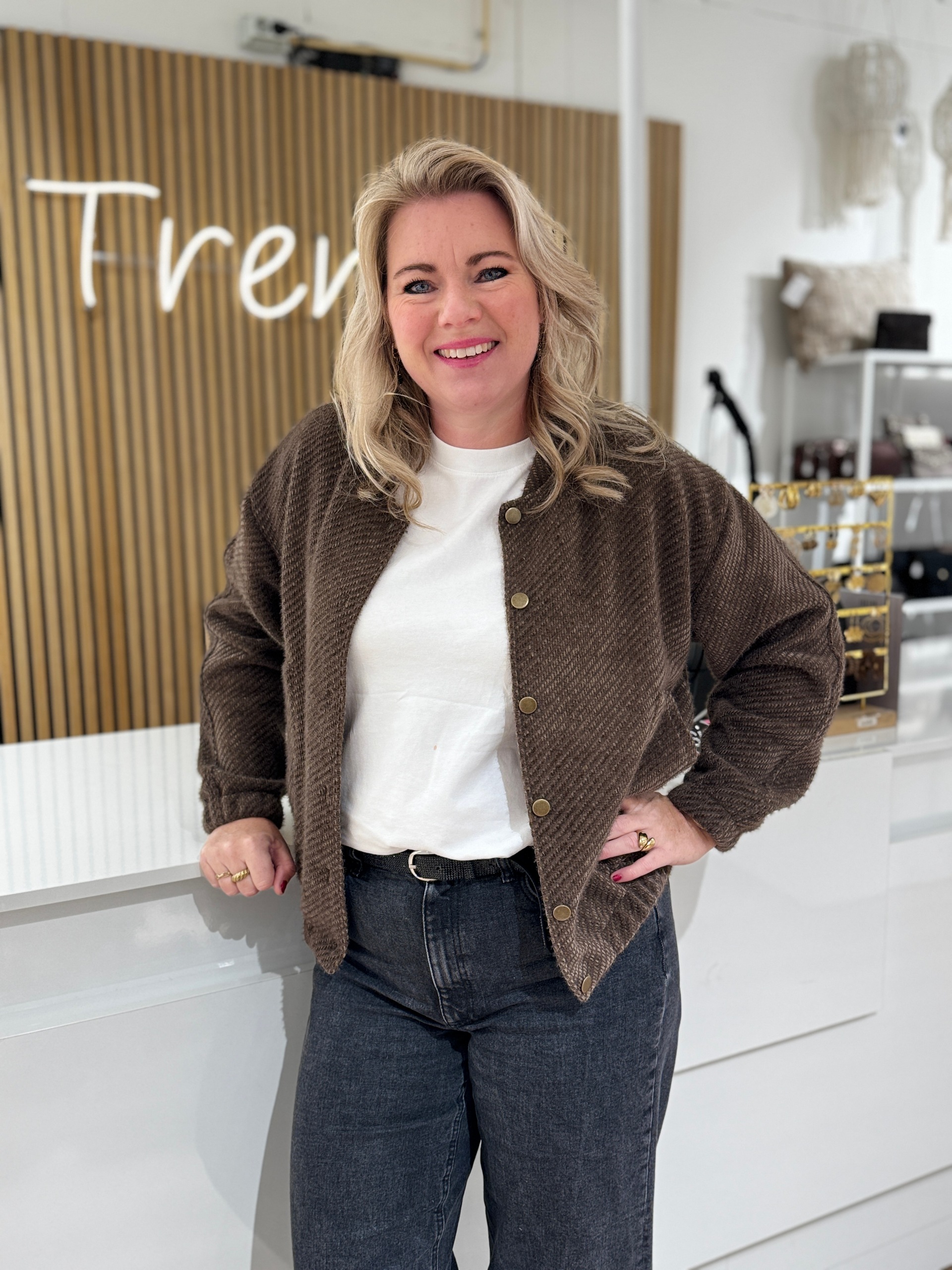 Trendz topper: jasje Brenda choco