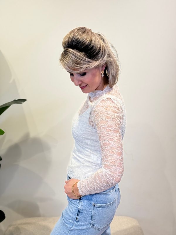 Top Isabeau kant wit - Afbeelding 4