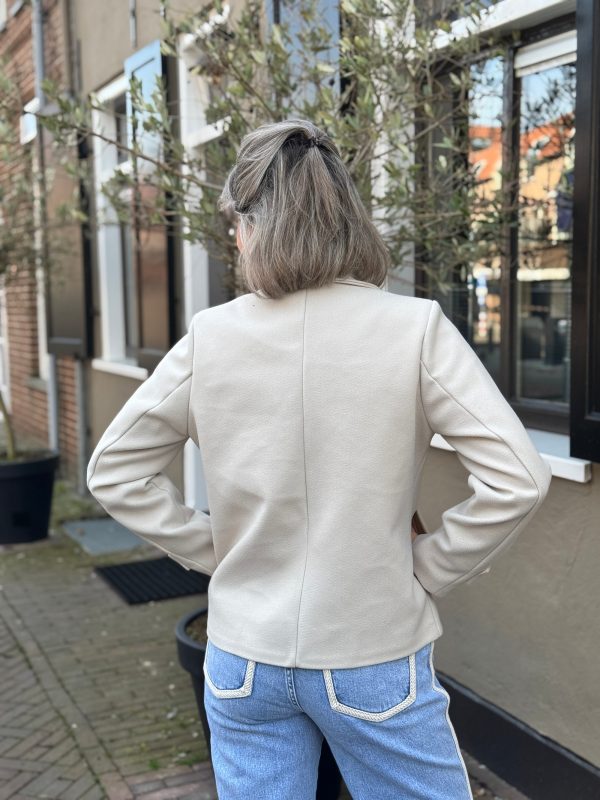 Tussenjasje Anne-Lotte beige - Afbeelding 3