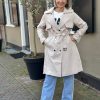 Trenchcoat Gitte beige - Afbeelding 5