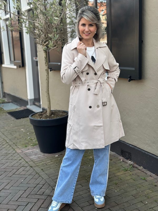 Trenchcoat Gitte beige
