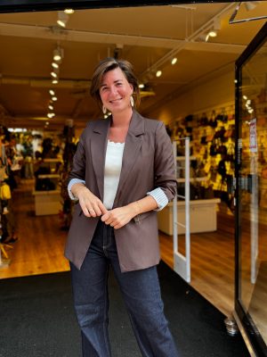 Blazer Alice bruin