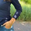 Travelstof blouse Eefke dark blue - Afbeelding 3