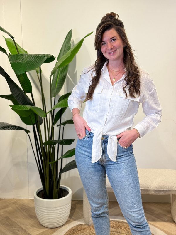 Blouse Nienke wit - Afbeelding 2