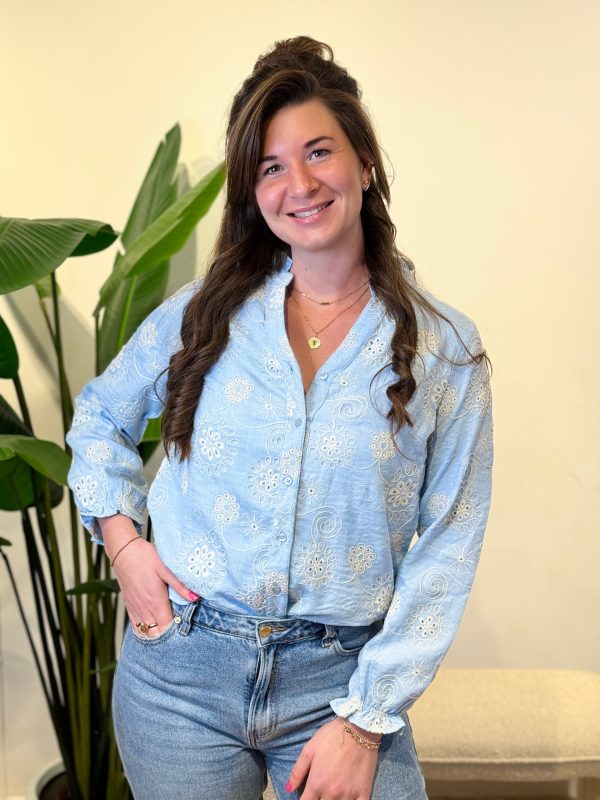 Blouse Joleyn blauw