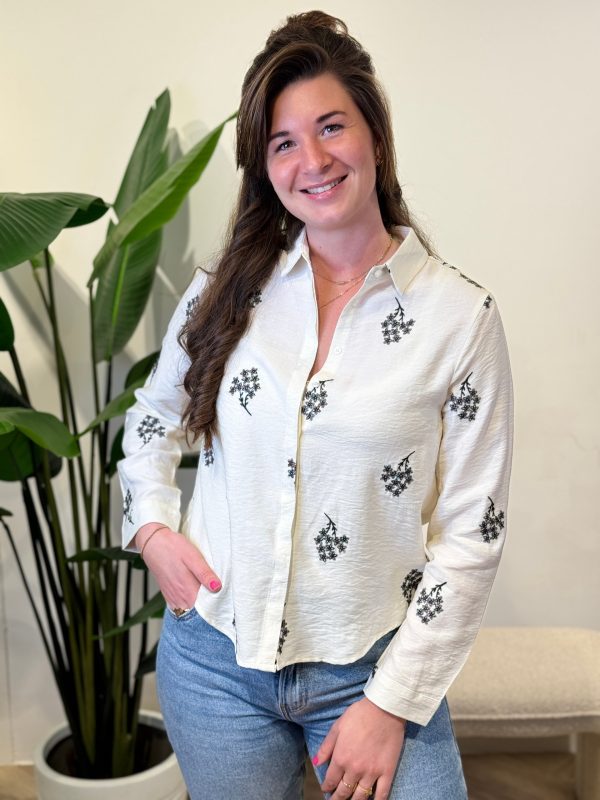 Blouse Janine off-white - Afbeelding 5