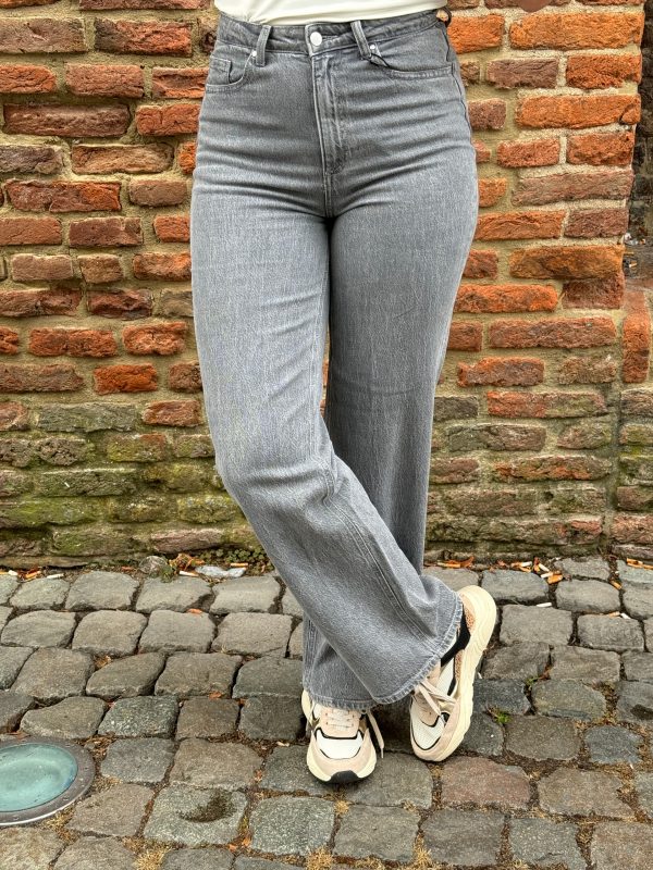 Wide jeans Tessa grijs lengtemaat 34 - Vero Moda