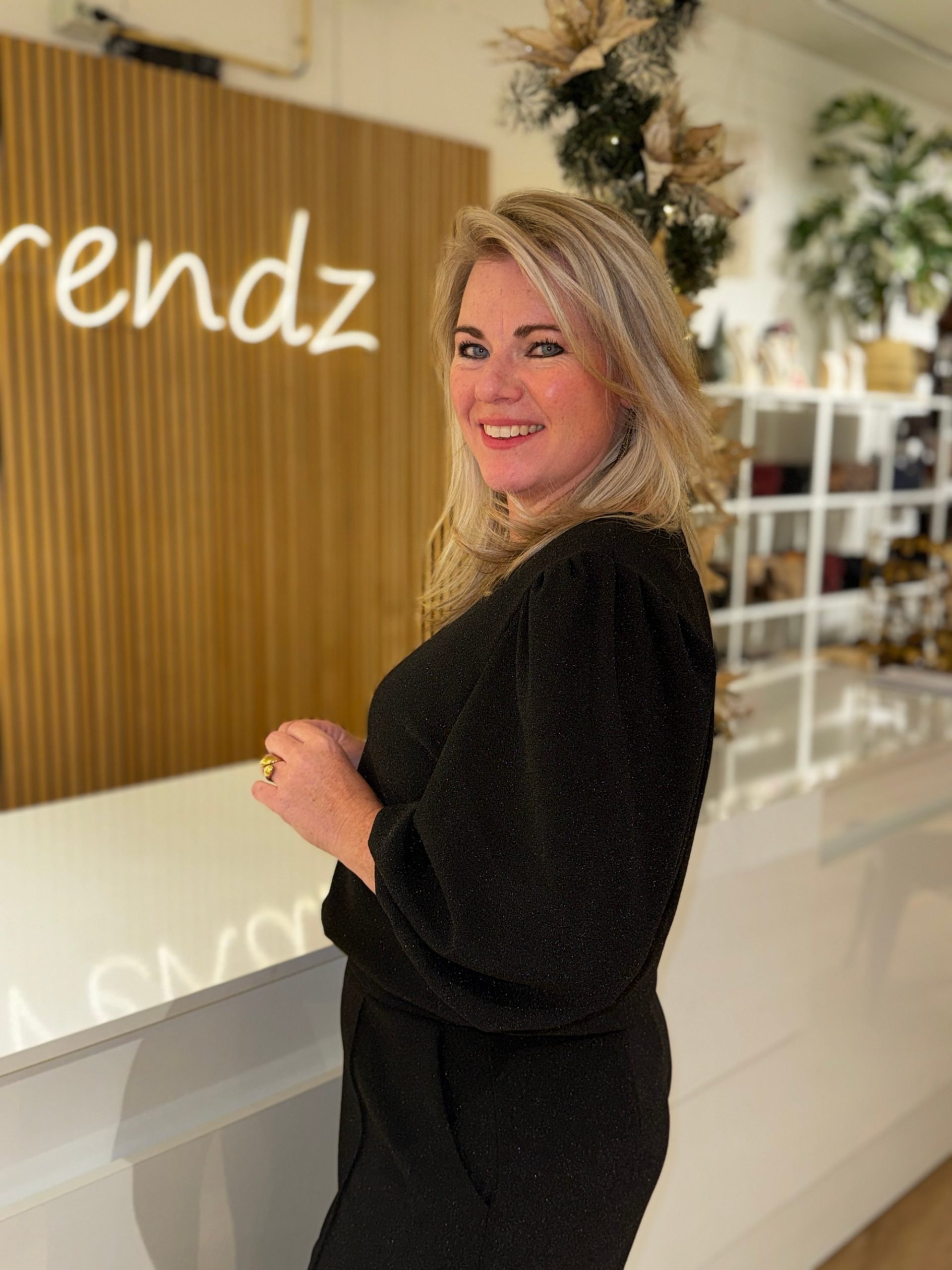 Top Jet zwart glitter - Afbeelding 4