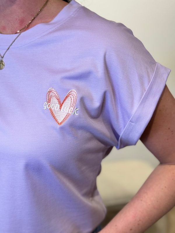 Shirtje Josje lila - Afbeelding 3