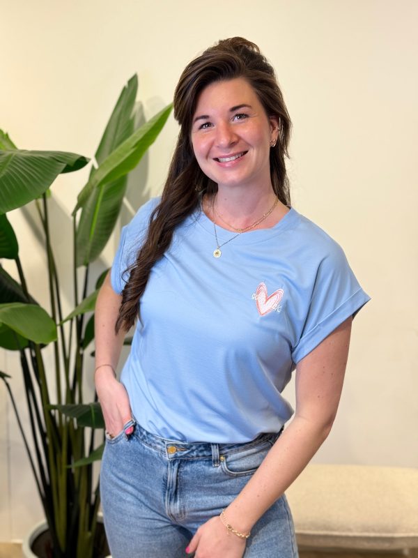 Shirtje Josje blauw - Afbeelding 2
