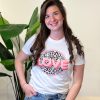 Shirtje "Love" panter