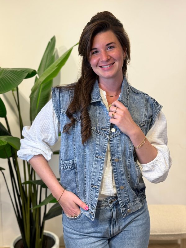 Denim gilet Djazz - Afbeelding 2