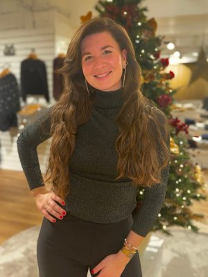 Coltruitje glitter zwart