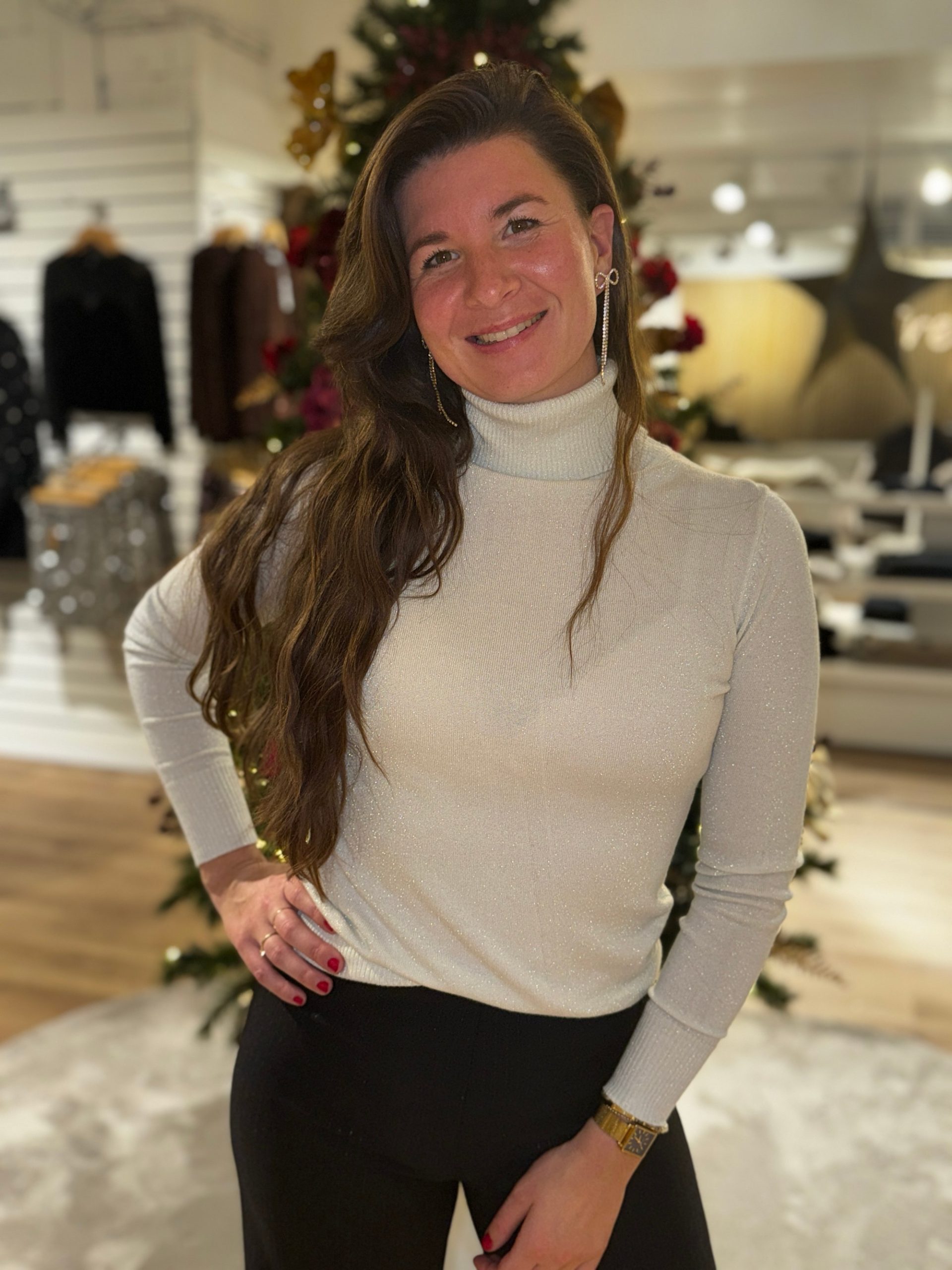 Coltruitje glitter wit