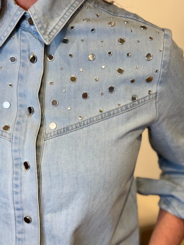 Denim blouse Rinske - Afbeelding 6