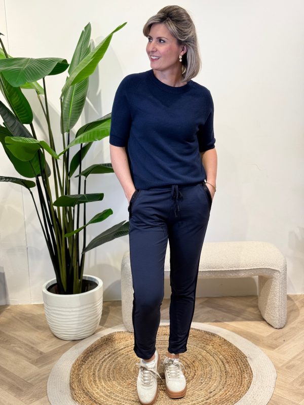 Broek Emma donkerblauw - Afbeelding 2